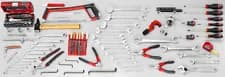 Sélection Maintenance FACOM 2163.RFCL avec Valise Cuir et 74 Outils