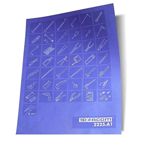 Planche de Pictogrammes pour Outils FACOM 2225.A1 - Identification SAV