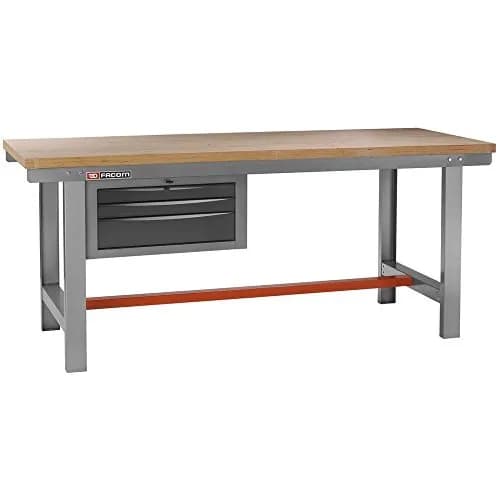 Établi d'Atelier FACOM 2m avec 3 Tiroirs - Modèle 2250.AT3