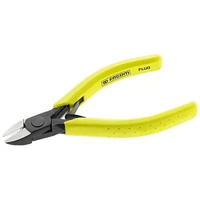 Pince Coupante Diagonale FACOM 405.12F Fluo - Haute Précision