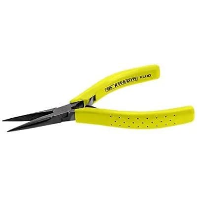Pince de Préhension Microtech FACOM 422.MTF - Becs Fins et Fluorescente