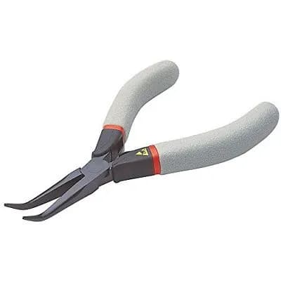 Pince Becs Mi-Ronds 45° Facom 433.LE ESD - Précision Électronique