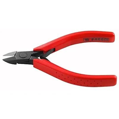 Pince Coupante Semi-Rase Facom 435 - Becs Effilés de Haute Précision