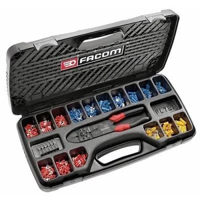 Coffret de Maintenance Électrique FACOM 449.Z3A avec Pince à Sertir