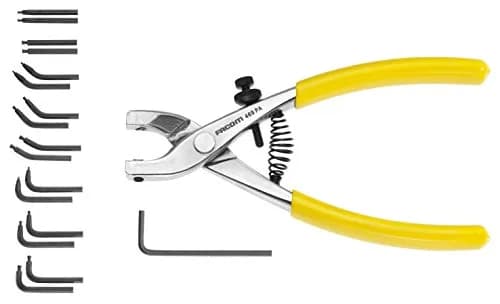 Pince à Circlips FACOM 467.FLUO à Becs Interchangeables Détectable