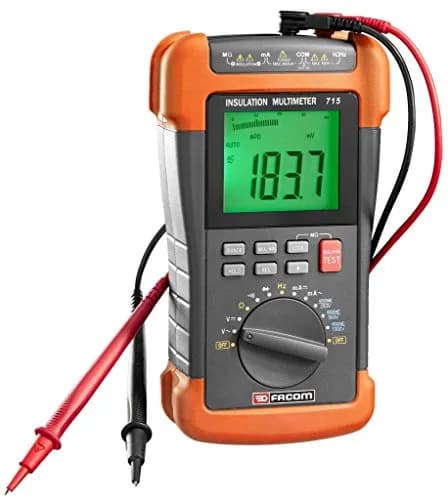 Multimètre Testeur d'Isolement FACOM 715 - Spécial Véhicules Électriques