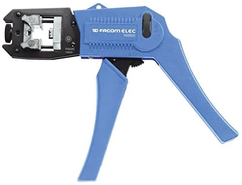 Pince à Sertir Professionnelle FACOM 985902 avec Matrice RJ45