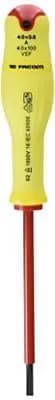 Tournevis Isolé 1000V FACOM Protwist Fluo A4X100VEF - Empreinte Fendue 4x100
