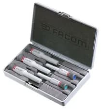 Coffret 5 Tournevis Micro-Tech Torx FACOM AEX.J1 - Précision Pro