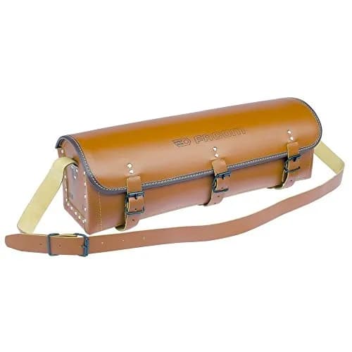 Sac de Plombier en Cuir FACOM BV.105 - 500mm avec Bandoulière