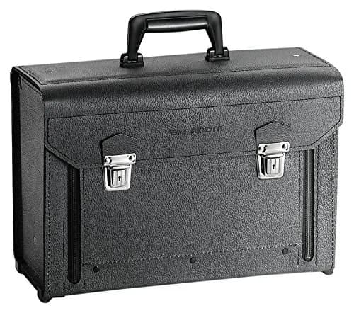 Valise de Maintenance en Cuir Facom BV.7A à Façade Rabattable