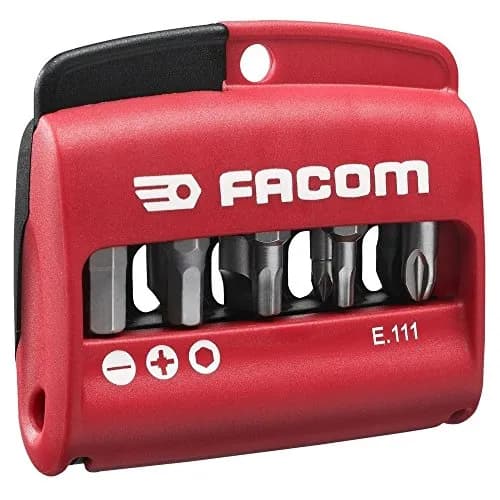 Coffret de 10 Embouts de Vissage FACOM E.111 avec Porte-Embouts