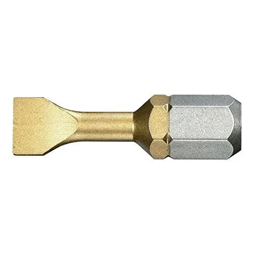 Embout de Vissage Fente 6,5mm FACOM ES.126,5T - Finition Titane 1/4"