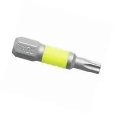 Embout Torx T9 Fluo Haute Visibilité FACOM EX.109TF - 1/4" 25mm