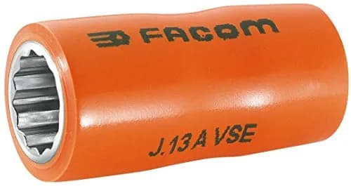 Douille 15mm Isolée 1000V Facom J.15AVSE - Carré 3/8" - Profil OGV
