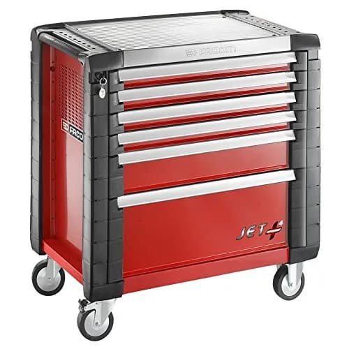 Servante d'atelier FACOM JET+ 6 Tiroirs Rouge - JET.6M4