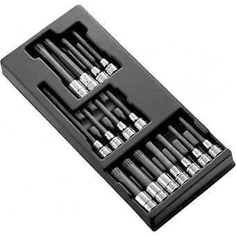 Module de Douilles 1/2" XZN, Torx et 6 Pans FACOM MOD.SHPA