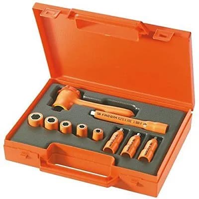 Coffret de 10 Outils Isolés 1000V Facom R.400AVSE - Carré 1/4"