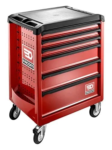 Servante FACOM ROLL M3 - 6 Tiroirs Rouge - ROLL.6M3