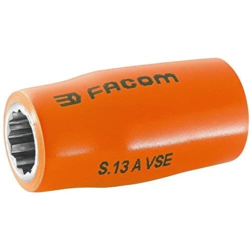 Douille 1/2" Isolée 1000V 12 Pans 13mm FACOM S.13AVSE
