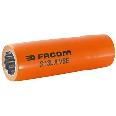Douille Longue Isolée FACOM 1/2" - 13 mm - S.13LAVSE