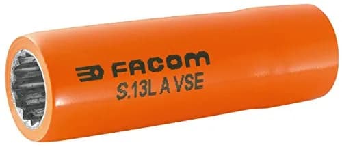 Douille 1/2" Longue Isolée 1000V FACOM S.18LAVSE - 18mm 12 Pans