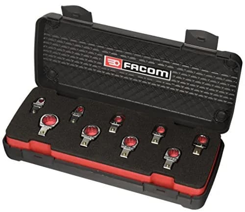 Coffret de 9 Embouts Polygonaux FACOM 12.J9U - Attachement 9x12 mm