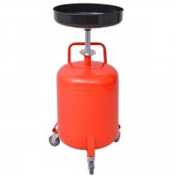 Récupérateur d'Huile par Gravité 49,5L - Acier Structurel - H 950-1420mm