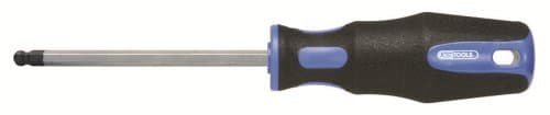Tournevis KS TOOLS ERGOTORQUEplus 6 pans sphériques 3 mm - Acier S2 - DIN ISO 2936