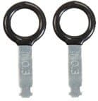 KS Tools 500.1375 | Set de 2 Clés d'Extraction Radio/Nav VW | Acier Ressort