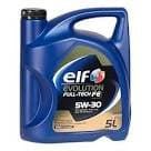 ELF Evolution Full-Tech FE 5W-30 - Lubrifiant 100% Synthèse - RN0720 - 5L