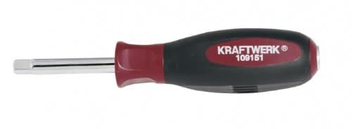 Tournevis Porte-Embout 1/4" Kraftwerk 109151 Ergokraft - Acier Cr-V Poli