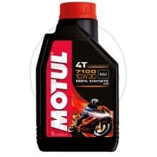 Motul 7100 10W30 4T - Lubrifiant 100% Synthèse Ester - Normes API SN / JASO MA2