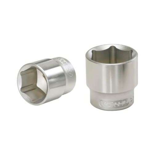 Douille KS TOOLS 917.1223-E - 1/2" Hexagonale 23 mm - Acier Chrome-Vanadium