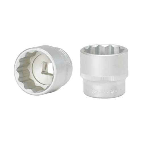Douille KS TOOLS 1/2" 12 Pans 36mm - Acier Chrome-Vanadium - DIN 3124 / ISO 2725-1