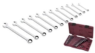 Coffret 12 Clés Mixte à Cliquet Double Ratchet ClicKraft KRAFTWERK 3401-54