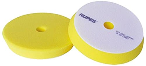 Rupes BigFoot 9.BF180M Foam Pad Jaune Fine - Ø150/180mm pour LHR21