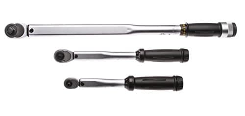 Pack de 3 Clés Dynamométriques Herkules (1/4", 3/8", 1/2") 10-350 N·m ISO 6789