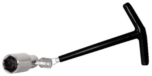 KS TOOLS 517.1175 - Clé à bougie articulée 21mm en Acier Chrome-Vanadium