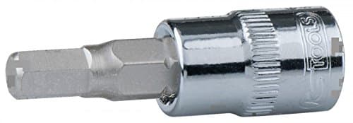 KS TOOLS 918.1464 Douille Tournevis 1/4" CHROMEplus Hexagonale 6mm DIN 7422