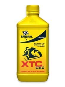 Bardahl XTC C60 15W50 - Huile Synthétique Moto 4T - Polar Plus & Fullerène C60