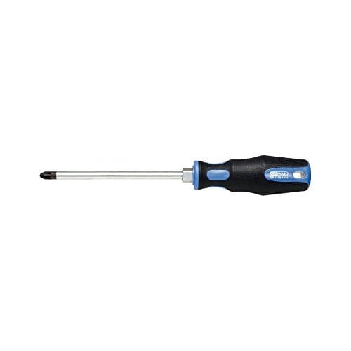 Tournevis KS TOOLS ERGOTORQUEplus PZ2 x 100 mm - Acier S2 - DIN ISO 8764