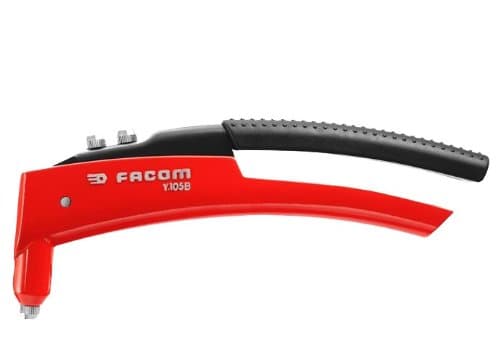 Pince à riveter Facom Y.105B - Capacité Ø 5mm Alu / Ø 4mm Acier - Ergonomie Pro