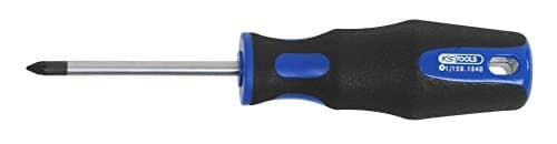 Tournevis KS TOOLS ERGOTORQUEplus Pozidriv PZ1 - 100mm - Acier Cr-V - DIN ISO 8764