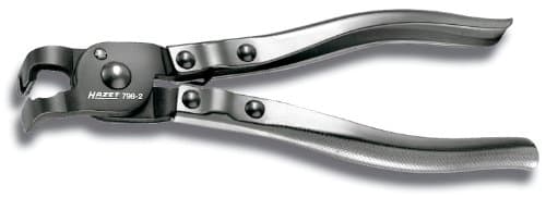 Pince HAZET 798-2 pour Colliers Clic - 175mm - Mâchoires 90° - Acier Chrome-Vanadium