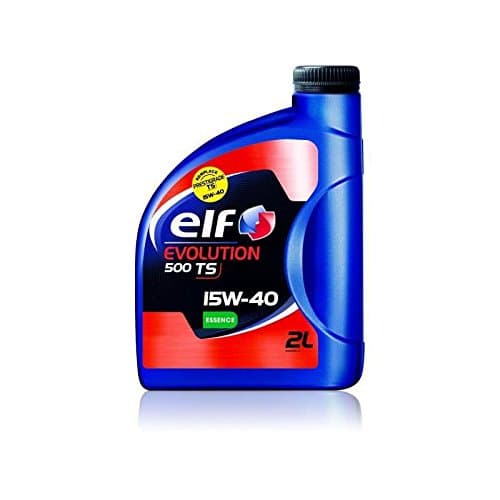 Elf Evolution 500 TS 15W-40 - Lubrifiant Minéral Haute Performance - 2L