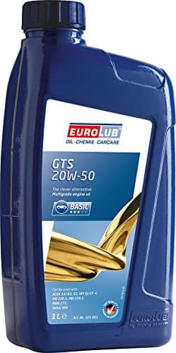 EUROLUB GTS SAE 20W-50 - Huile Moteur Multigrade Haute Viscosité - Norme API SF/CD