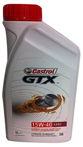 Castrol GTX 15W-40 A3/B3 - Huile Moteur Technologie de Synthèse - 1L