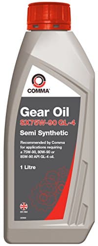 Comma SX75W-90 GL-4 | Huile de Transmission Semi-Synthétique EP | 1L