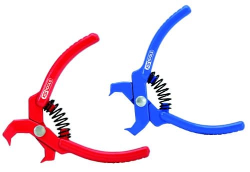KS TOOLS 115.1096 - Duo de Pinces d'Extraction Clips PVC 100mm - Auto-Ouvrantes